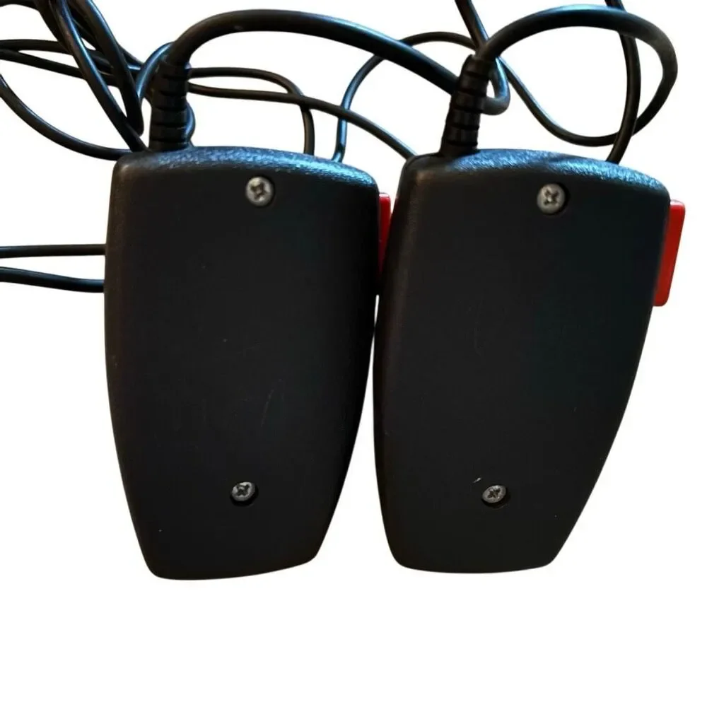 Vintage Atari 2600 Paddle Controllers CX30 Pong Pair - Untested / As-Is